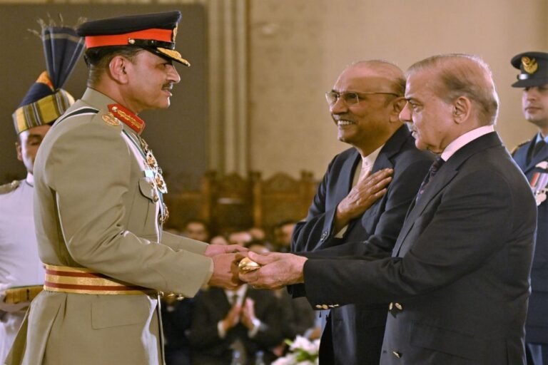 Field Marshal’s Baton Handed Over to COAS Asim Munir