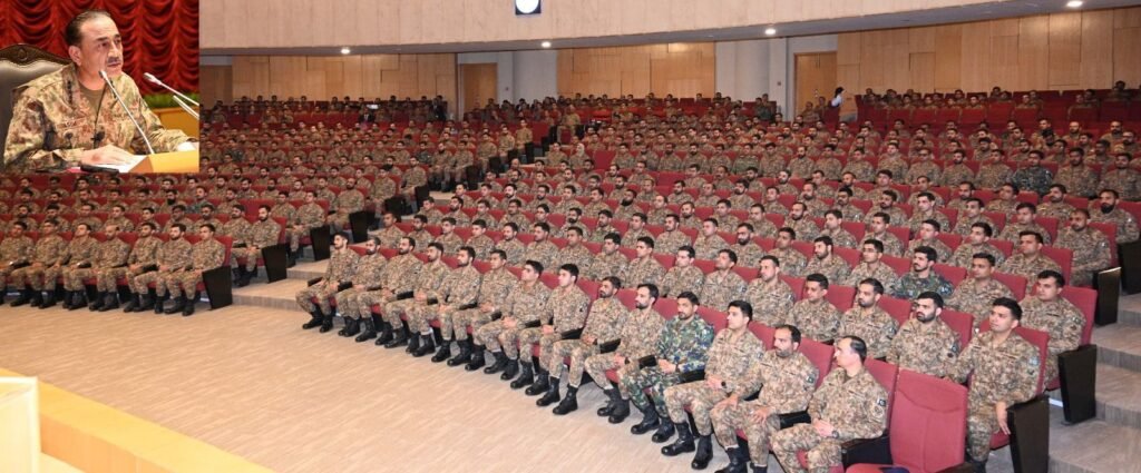 COAS Field Marshal Asim Munir Addresses Student Officers at Command & Staff College Quetta, Reaffirms National Resolve Against Terrorism and Aggression COAS Field Marshal Asim Munir Addresses Student Officers at Command & Staff College Quetta, Reaffirms National Resolve Against Terrorism and Aggression