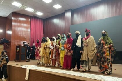 A Grand Cultural Day Held at Gomal Medical College under the Title "Kaltori Rangona"