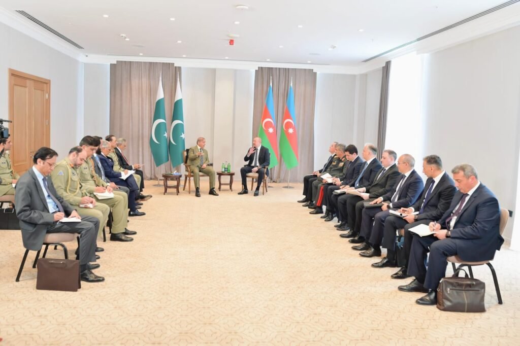 Meeting of the Prime Minister with the President Republic of Azerbaijan Meeting of the Prime Minister with the President Republic of Azerbaijan