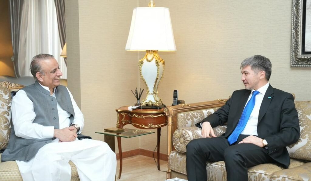 AMBASSADOR OF KAZAKHSTAN YERZHAN KISTAFIN CALLS ON FEDERAL MINISTER AMBASSADOR OF KAZAKHSTAN YERZHAN KISTAFIN CALLS ON FEDERAL MINISTER