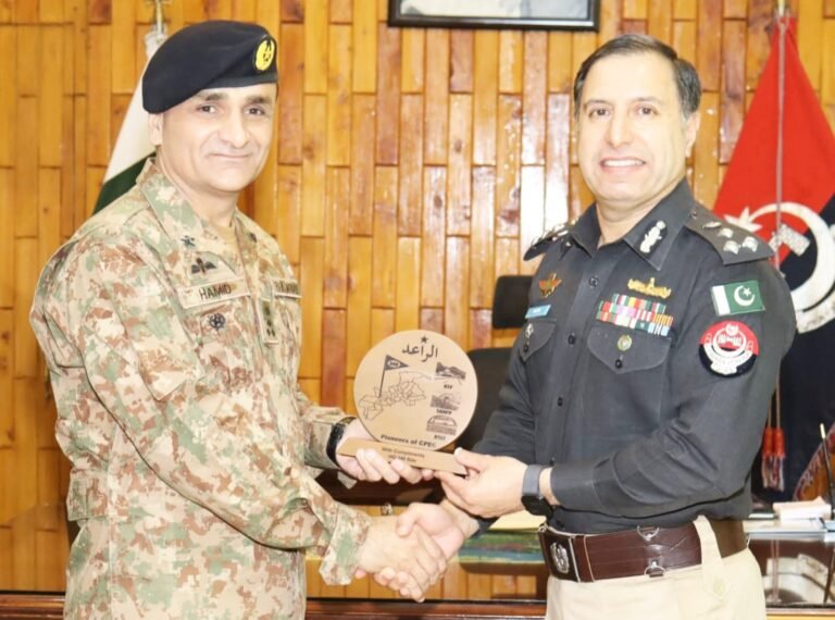 Deputy Inspector General of Police Hazara Nasir Mahmood Satti met with Brigadier Hamid Karim Baig Deputy Inspector General of Police Hazara Nasir Mahmood Satti met with Brigadier Hamid Karim Baig