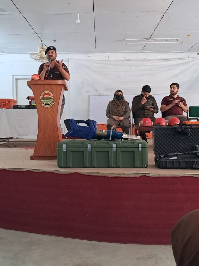 Rescue training held at Government Degree 2 College.FirstAid and Fire SafetyTrainingAbbottabad