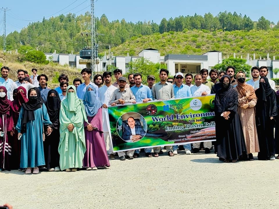 University of Swat marks World Environment Day with campaign against plastic pollution University of Swat marks World Environment Day with campaign against plastic pollution