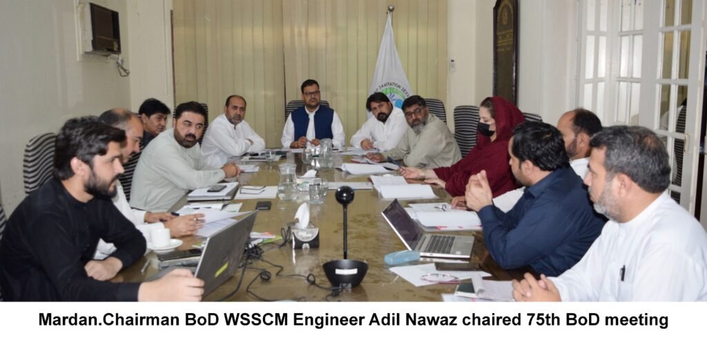 The Board of Directors of Water and Sanitation Services Company Mardan has lauded the performance of the sanitation staff