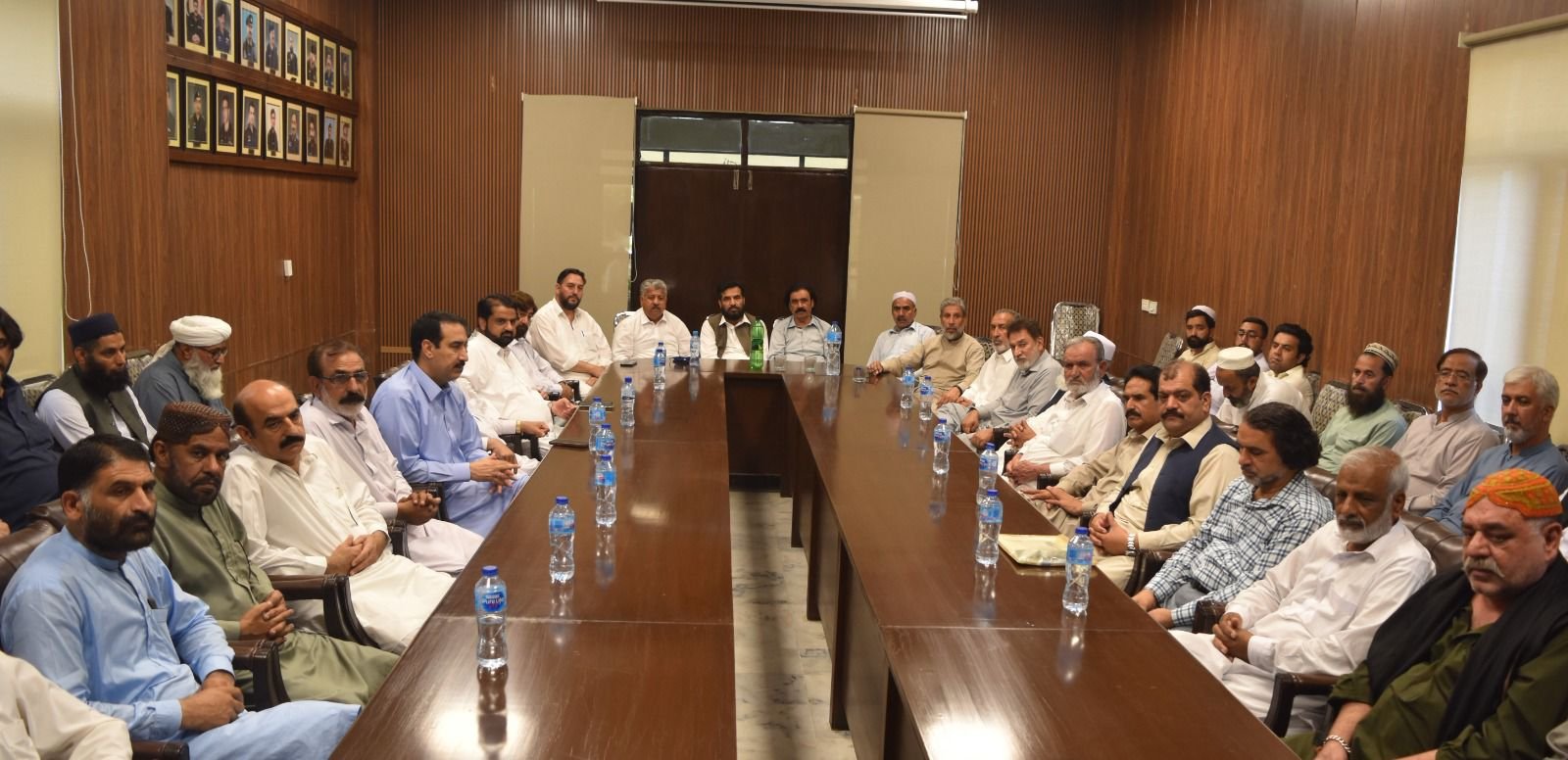 District Police Officer Abbottabad Omar Tufail (PSP) Peace Committee to ensure peace and order during Muharram District Police Officer Abbottabad Omar Tufail (PSP) Peace Committee to ensure peace and order during Muharram