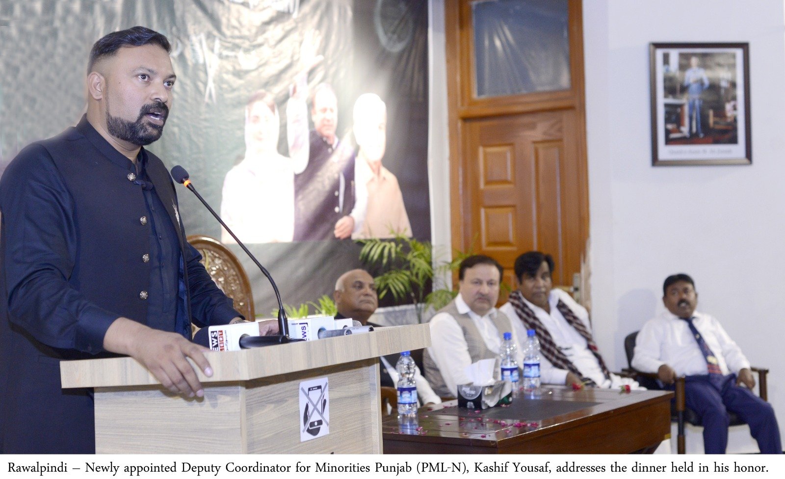 Kashif Yousaf, stated that the Christian community in Pakistan enjoys equal rights and opportunities Kashif Yousaf, stated that the Christian community in Pakistan enjoys equal rights and opportunities