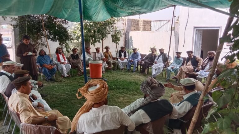 Wazir tribal Jirga vows support for check dam projects in Wana