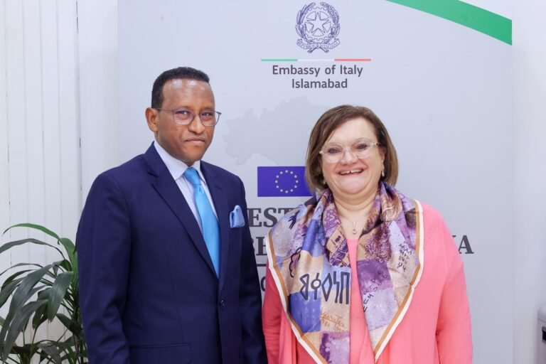 Ethiopia, Italy Discuss Cooperation to Engage Pakistan over UNFSS+4
