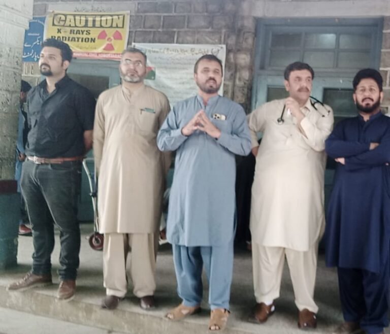 Doctors Association Abbottabad has presented a charter of demand to the government for approval of its demands