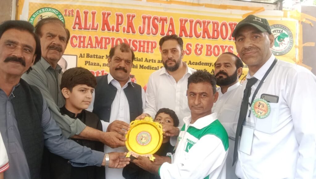 Khyber Pakhtunkhwa Jasta Kickboxing concluded in Abbottabad. Khyber Pakhtunkhwa Jasta Kickboxing concluded in Abbottabad.