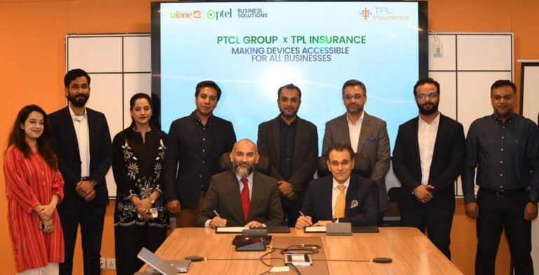 PTCL Group & TPL Insurance Partner to Enable Device Financing for Enterprises through Financial Guarantee Framework