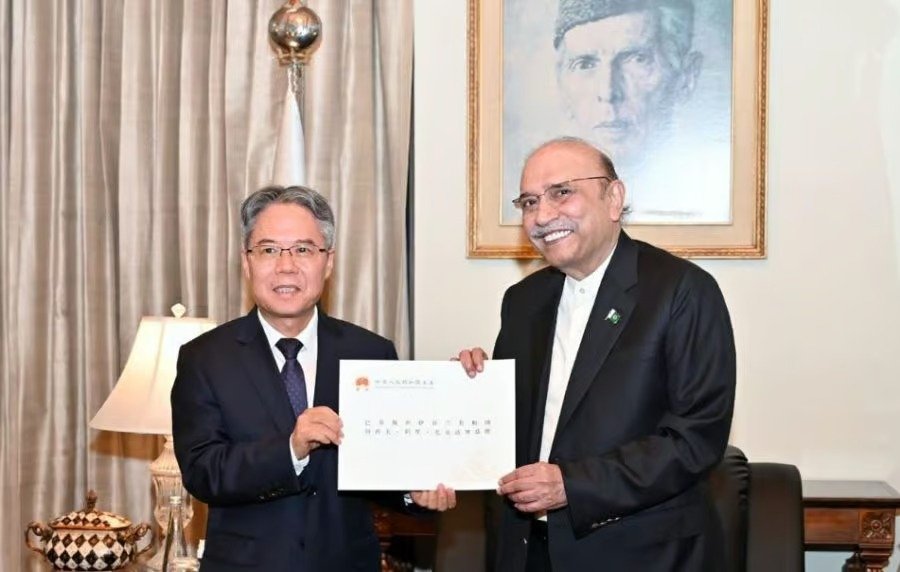 Xi Jinping Sends Warm Wishes to Zardari Through Ambassador Jiang Xi Jinping Sends Warm Wishes to Zardari Through Ambassador Jiang