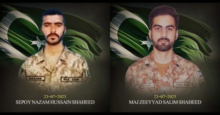 Major Zeeyyad Salim Awal Embraces Shahadat in Mastung Operation; Three Terrorists Eliminated Major Zeeyyad Salim Awal Embraces Shahadat in Mastung Operation; Three Terrorists Eliminated