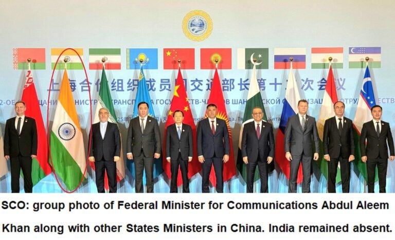 INDIA REMAINED AGAIN ABSENT AT SCO IN CHINA