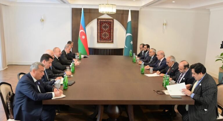 PM congratulated President Azerbaijan for hosting ECO Summit PM congratulated President Azerbaijan for hosting ECO Summit