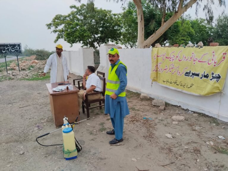 Successful operations are ongoing at anti-tick checkpoints in Chakwal district