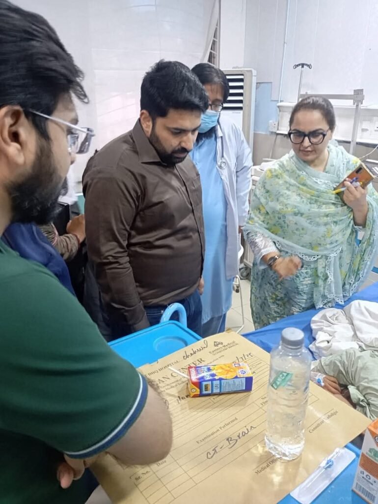 Muhammad Shehab Aslam, visited DHQ Hospital Chakwal Muhammad Shehab Aslam, visited DHQ Hospital Chakwal