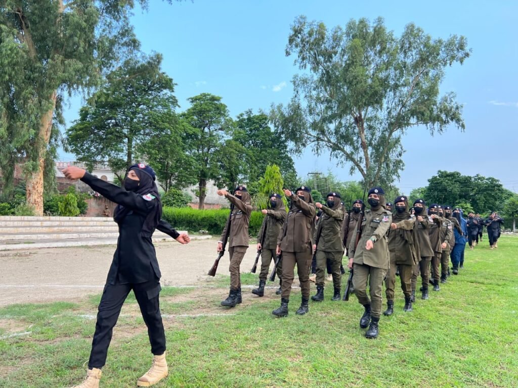 Tariq Aziz Sandhu, a general parade was held at the police lines Tariq Aziz Sandhu, a general parade was held at the police lines