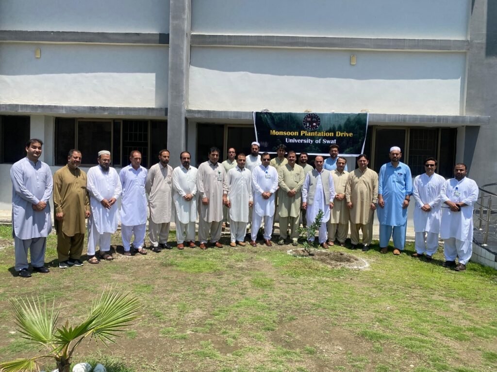 University of Swat Launches Monsoon Plantation Drive 2025