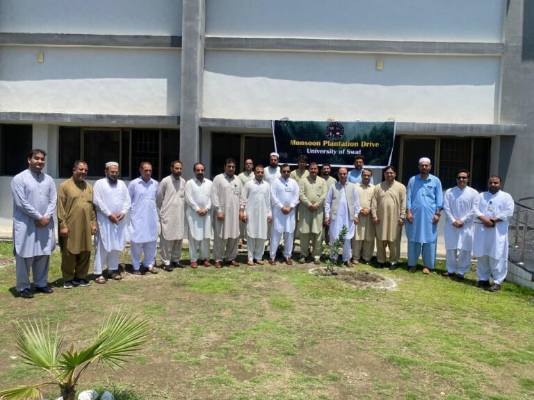 University of Swat Launches Monsoon Plantation Drive 2025