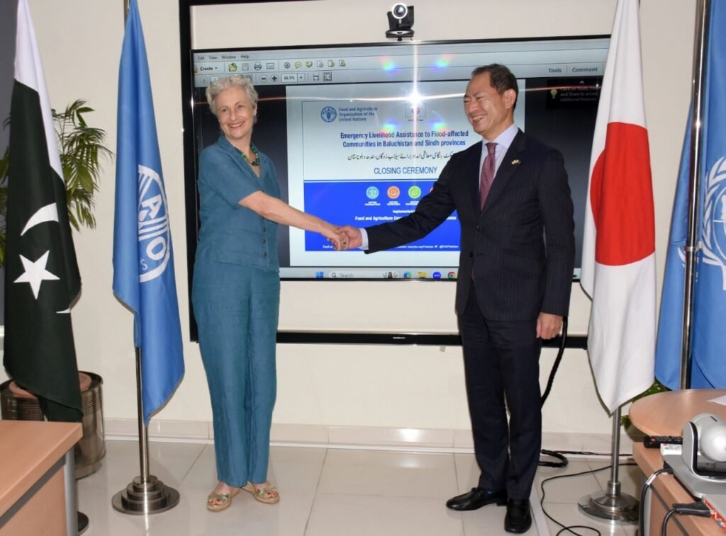 Japan-Funded FAO Project Helps Restore Farming and Livestock Livelihoods in Flood-Hit Pakistan Japan-Funded FAO Project Helps Restore Farming and Livestock Livelihoods in Flood-Hit Pakistan