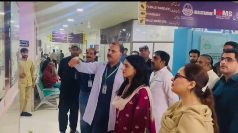 Deputy Commissioner Sarah Hayat paid a surprise visit to the District Headquarters Deputy Commissioner Sarah Hayat paid a surprise visit to the District Headquarters