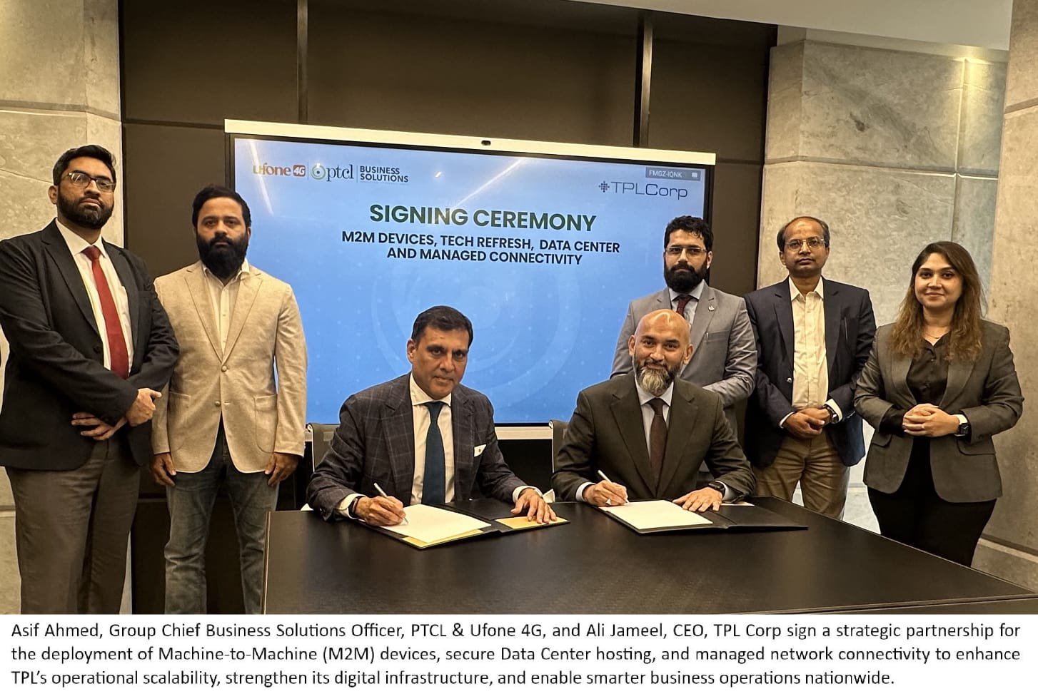 PTCL Group Integrates M2M Devices, Data Center Services and Managed Connectivity Solutions Across TPL Corp & its Operating Companies