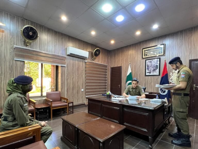 DPO Jehlum holds Orderly Room, issues directives