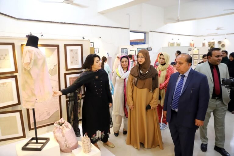 Thesis Display Organized by Department of Fashion, Arts & Design at GSCWU Bahawalpur
