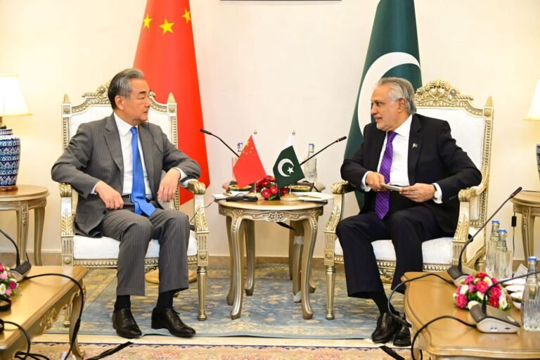 DPM/Foreign Minister Ishaq Dar and Chinese Foreign Minster Wang Yi held the strategic dialogue