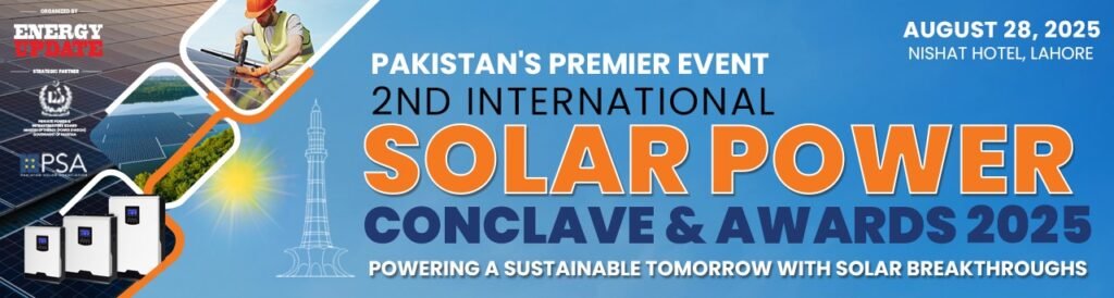 2nd International Solar Power Conclave & Solar Excellence Awards 2025 on Aug 28 in Lahore 2nd International Solar Power Conclave & Solar Excellence Awards 2025 on Aug 28 in Lahore
