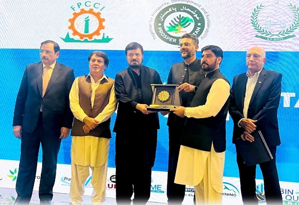 Zahir Shah of Mardan Chamber Honored at Prosper Pakistan Conference in Nathia Gali