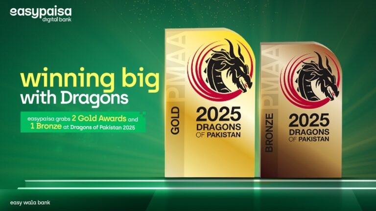 easypaisa wins Big at Dragons of Pakistan 2025, Secures Multiple Accolades easypaisa wins Big at Dragons of Pakistan 2025, Secures Multiple Accolades