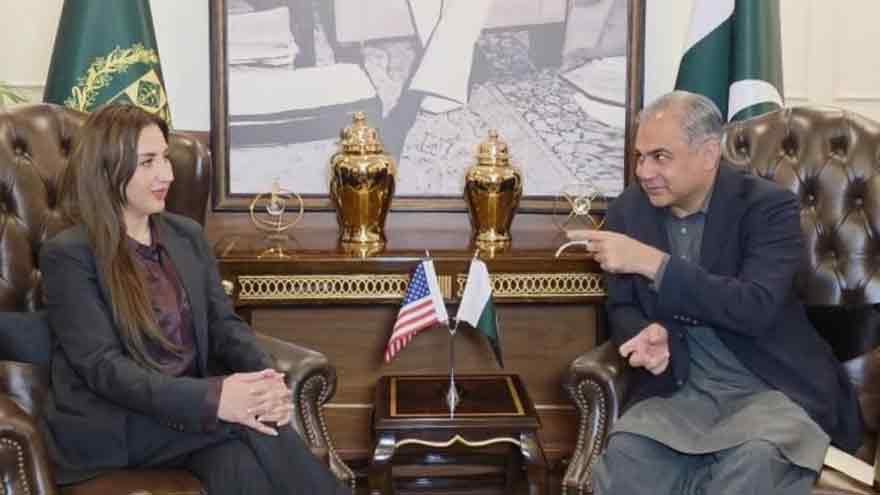 Pakistan, US reaffirms commitment to strengthen bilateral relations Pakistan, US reaffirms commitment to strengthen bilateral relations
