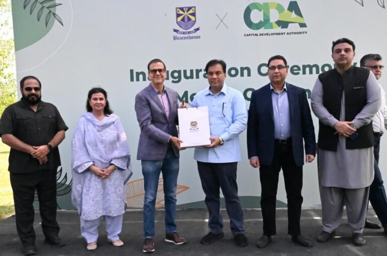 Beaconhouse, CDA Join Hands for Sustainable Islamabad