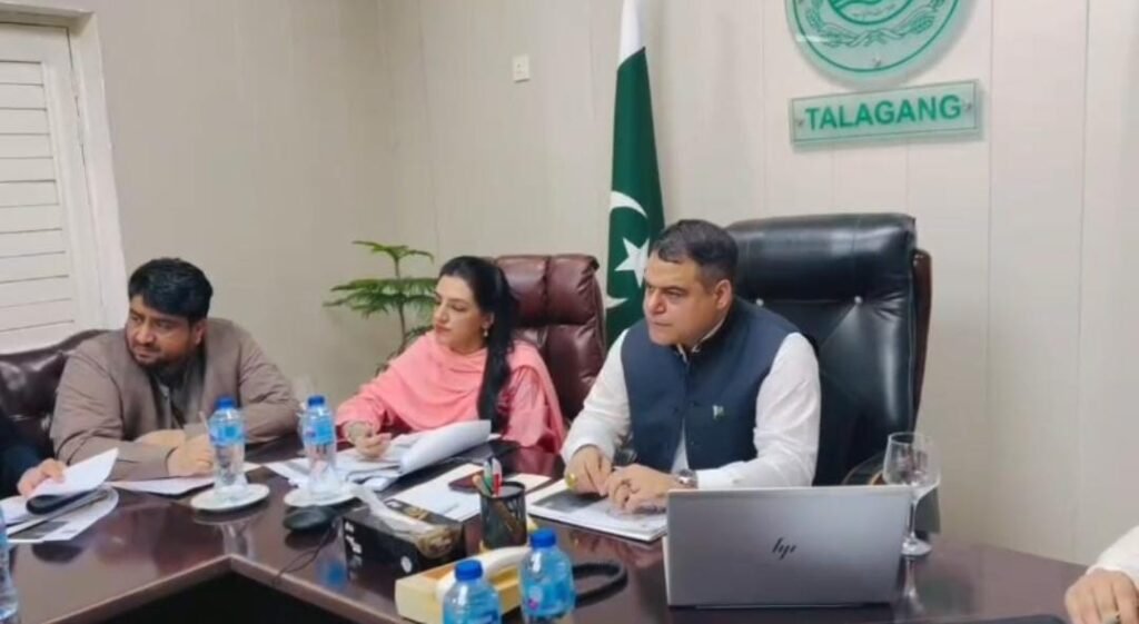 Commissioner Amir Khattak reviews Talagang development projects