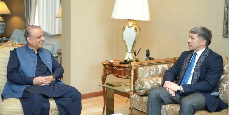 Pak-Kazik Trade meeting between Ambassador and Minister Khan