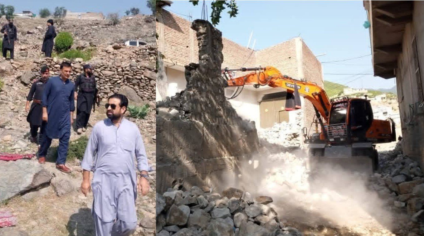 District administration launches anti-enchroachment operation in Lower Dir