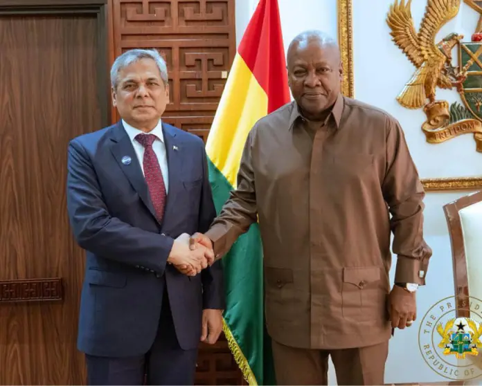 Executive Director COMSATS calls on President of Ghana, Chairperson COMSATS, Briefs on the IGO’s  Science, Technology, Innovation & Climate activities