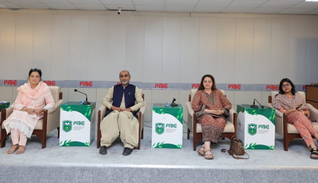 Floods are social stress tests exposing inequalities, Experts PIDE seminar on gendered flood vulnerabilities in Pakistan
