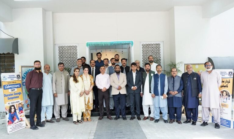 ICSTSI President during NES Campus Visit in Islamabad