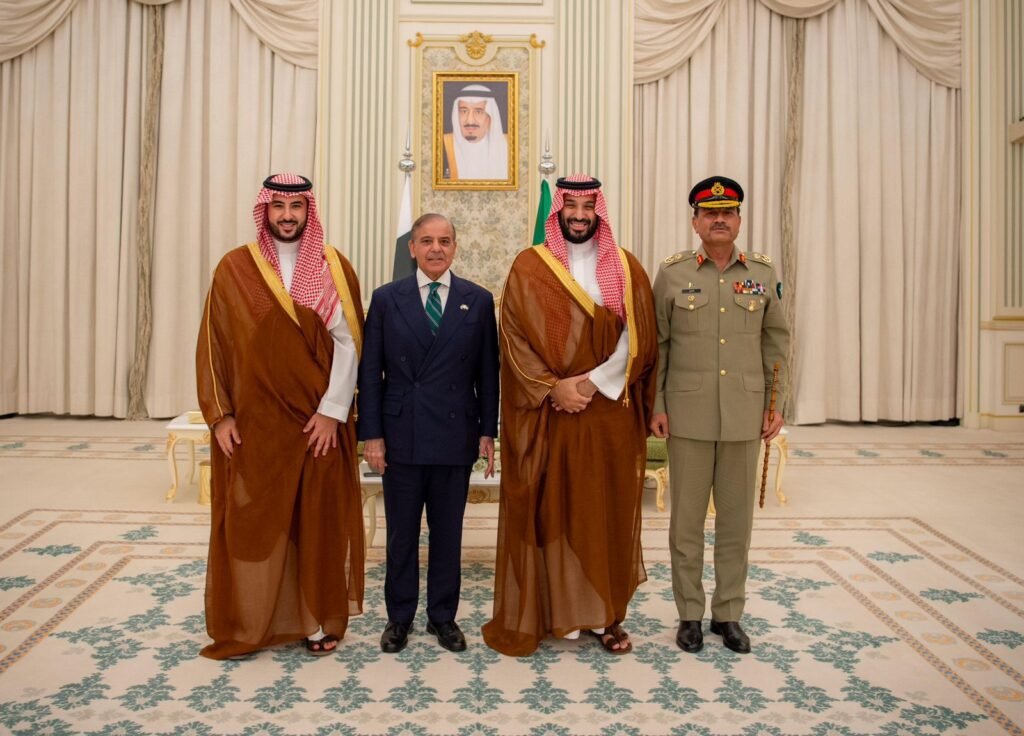 'Attack on one is attack on both': Pakistan, Saudi Arabia signed historic mutual defense deal Leaders signing the Strategic Mutual Defense Agreement