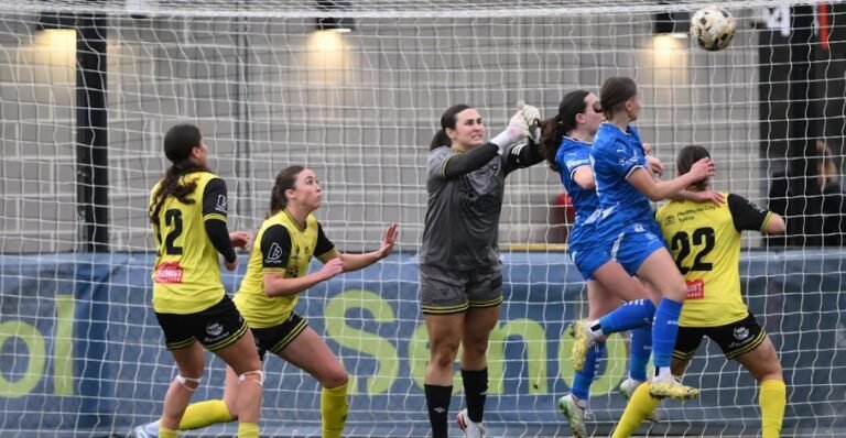 NPLW Victoria Grand Final: Chris Rossi's two brilliant goals, Box Hill Break 13-year Championship Drought Box Hill United players lift the NPL Women’s Grand Final trophy