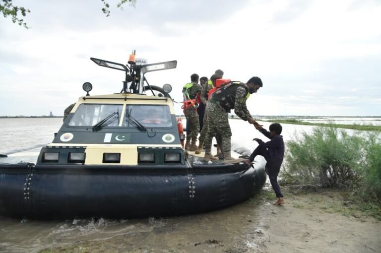 Pakistan Navy flood relief operations Pakistan