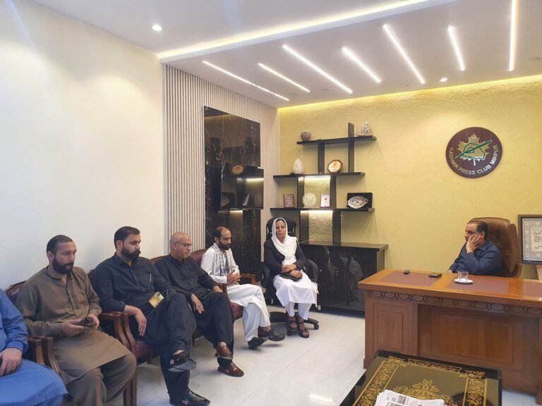 Peaceful Struggle Will Continue Until Demands Are Met: Saad Ansari Advocate Joint Public Action Committee press conference in Mirpur