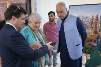 The Embassy Hosts Talk by German Historian Ursula Perlwitz and Art Exhibition of Pakistani Artists