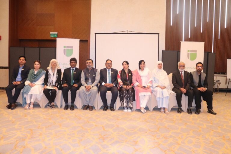 Waste can support livelihoods, resilience through community ownership, Dr. Ejaz Dr. Ejaz Ahmad speaking at community-led waste management policy dialogue