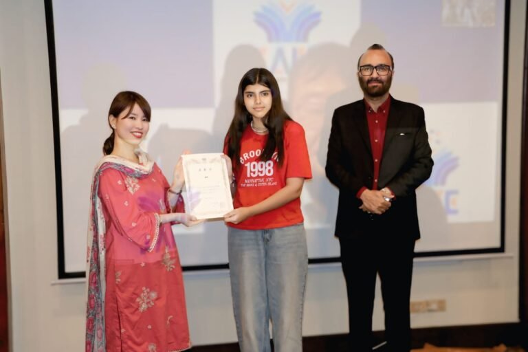 Wadia Fatima wins KAKE Japanese Speech Contest Pakistan 2025
