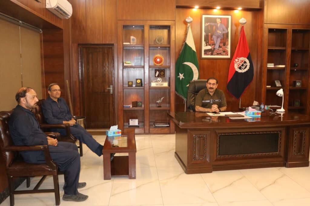 DPO Attock, Air University Kamra Director Discuss Campus Security Measures DPO Attock, Air University Kamra Director Discuss Campus Security Measures